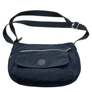 Kipling HB3819 Syro Crossbody Shoulder Bag Purse Polyamide True Blue Tonal